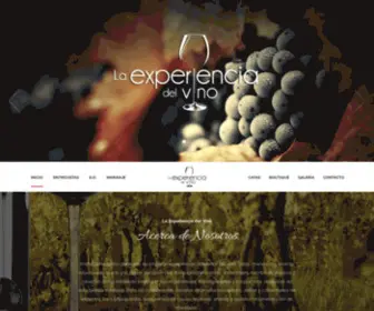 Laexperienciadelvino.com.mx(La Experiencia del Vino) Screenshot