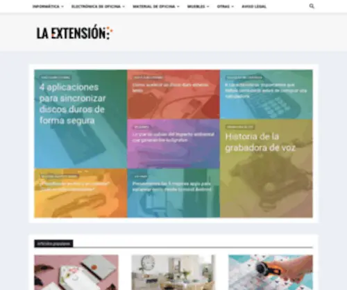 Laextension.es(Laextension) Screenshot