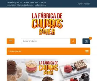 Lafabricadechurros.cl(La Fabrica de Churros) Screenshot