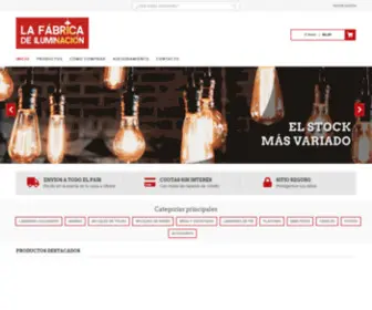 Lafabricadeiluminacion.com.ar(Lafabricadeiluminacion) Screenshot