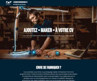 Lafabricationnumerique.fr(Une formation de l'IMT) Screenshot