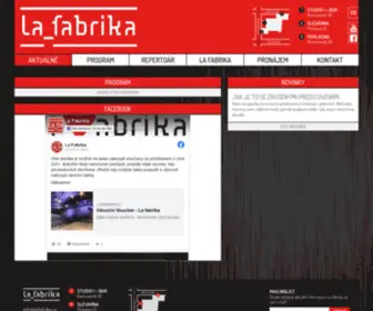 Lafabrika.cz(La Fabrika) Screenshot