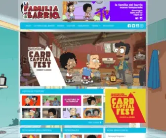 Lafamiliadelbarrio.com(La Familia del Barrio) Screenshot