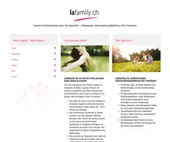 Lafamily.ch(Centre) Screenshot