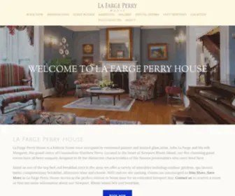 Lafargeperry.com(Newport Rhode Island Bed and Breakfasts) Screenshot