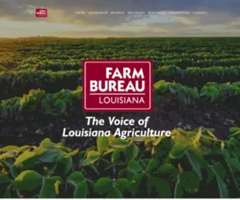 Lafarmbureau.org(The Louisiana Farm Bureau Federation) Screenshot