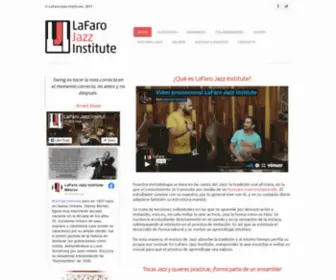 Lafarojazzinstitute.com(LaFaro Jazz Institute) Screenshot