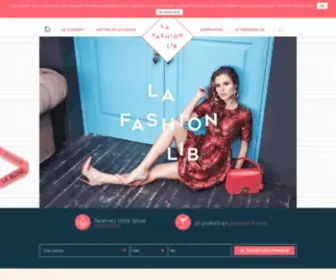 Lafashionlib.fr(Locations robes entre particuliers) Screenshot