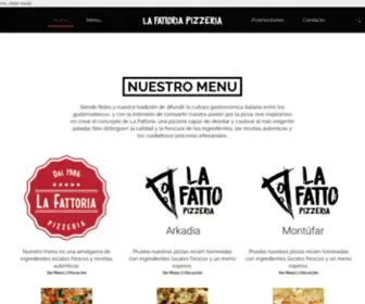 Lafattoriapizzeria.com(Pizza & Lounge) Screenshot