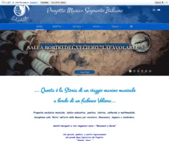 Lafavolablu.it(LaFavolaBlu musica italiana) Screenshot