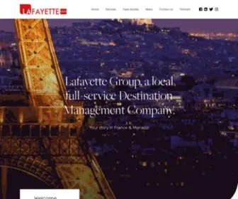 Lafayette-Travel.com(Lafayette Group) Screenshot