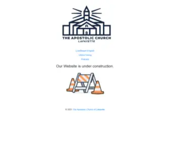 Lafayetteac.org(The Apostolic Church of Lafayette) Screenshot