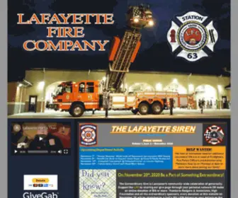 Lafayettefire.com(Lancaster, PA) Screenshot