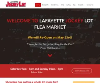 Lafayettejockeylot.com(Every Saturday and Sunday Rain or Shine) Screenshot