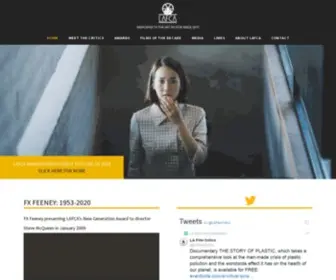 Lafca.net(Dedicated to the art of film since 1975) Screenshot