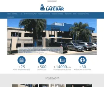 Lafedar.com(LABORATORIO LAFEDAR) Screenshot