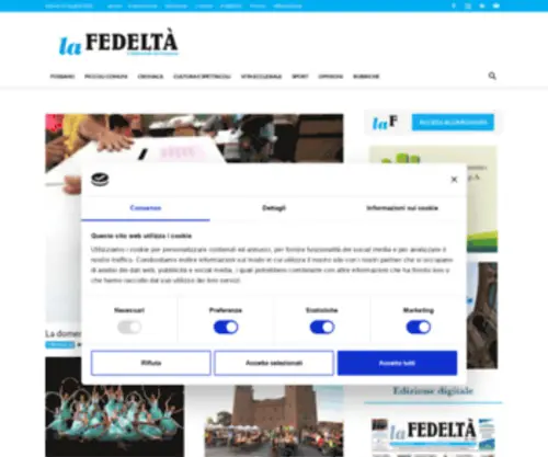 Lafedelta.it(La Fedeltà) Screenshot