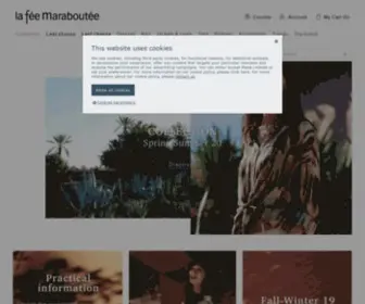 Lafeemaraboutee.fr(La Fée Maraboutée) Screenshot