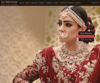 Lafemmeindia.com(La Femme) Screenshot