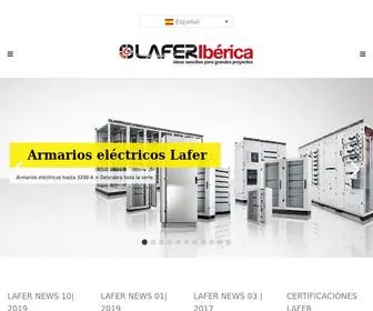 Laferiberica.com(LAFER Armarios eléctricos) Screenshot