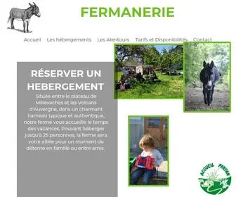 Lafermanerie.com(La Fermanerie) Screenshot