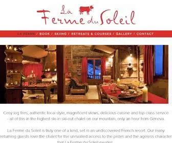 Lafermedusoleil.com(La ferme du soleil) Screenshot