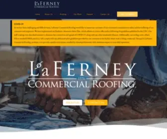 Laferney.com(Commercial Roofing in TN) Screenshot