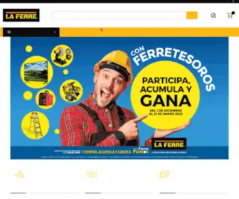 Laferre.com.mx(La Ferre) Screenshot