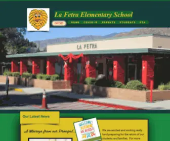 Lafetralions.org(La Fetra Elementary School) Screenshot