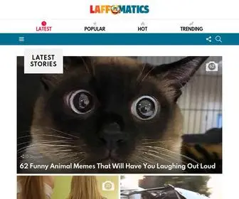 Laffomatics.com(The Funniest Videos & Pics On The Web) Screenshot