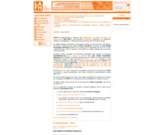 Lafh.info(Luis Ángel Fernández Hermana) Screenshot