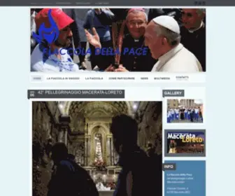 Lafiaccoladellapace.it(Fiaccola della Pace) Screenshot