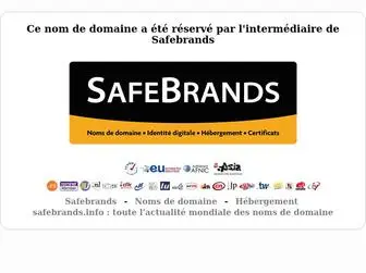 Lafibresfr.com(Nom de domaine enregistré chez Safebrands) Screenshot