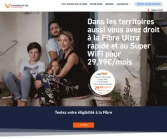 Lafibrevideofutur.fr(A vous la fibre) Screenshot