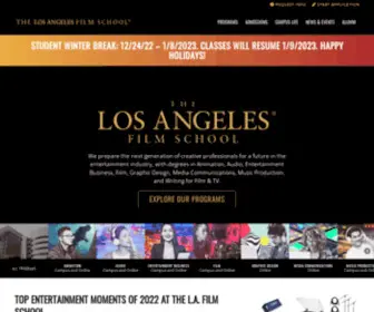 Lafilm.edu(The Los Angeles Film School) Screenshot