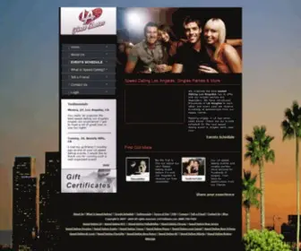 Lafirstdates.com(Speed Dating Los Angeles) Screenshot