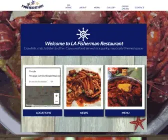 Lafisherman.com(LA Fisherman) Screenshot