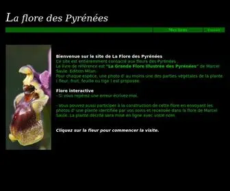 Lafloredespyrenees.fr(Pyrénées) Screenshot