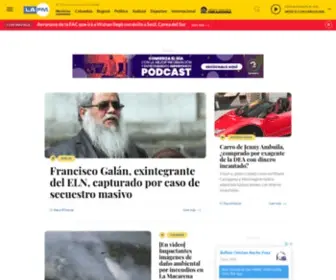 Lafm.com.co(Principales noticias de Colombia y el mundo en La FM) Screenshot