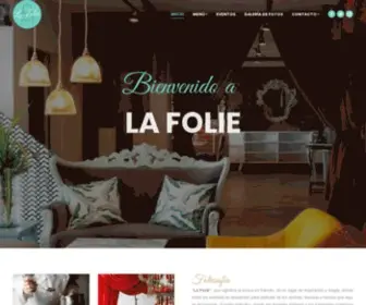 Lafoliecafe.com(La Folie Café Restaurante Gourmet) Screenshot