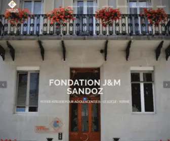 Lafonda.org(Fondation J&M Sandoz) Screenshot