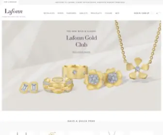 Lafonn.com(Luxury Within Reach) Screenshot