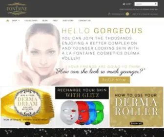 Lafontainecosmetics.com(La Fontaine Cosmetics) Screenshot