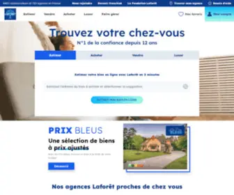 Laforet-Prestige.com(Agence immobilière) Screenshot