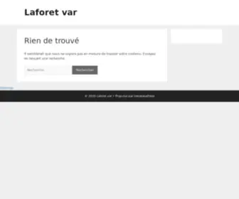 Laforet-Var.com(LAFORET IMMOBILIER ST RAPHAEL) Screenshot