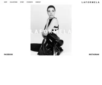 Laformela.com(L A F O R M E L A) Screenshot