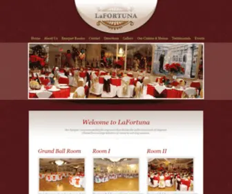 Lafortunacatering.com(La Fortuna Catering) Screenshot