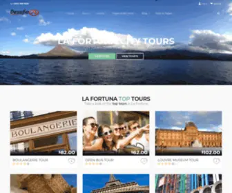 Lafortunacitytours.com(Discover the Real Treasure of Arenal) Screenshot