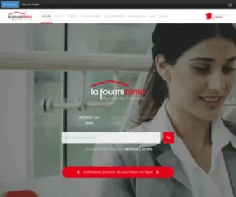 Lafourmi-Immo.com(La Fourmi immo) Screenshot