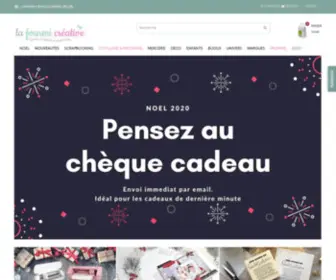 Lafourmicreative.fr(Boutique de loisirs créatifs et DIY) Screenshot